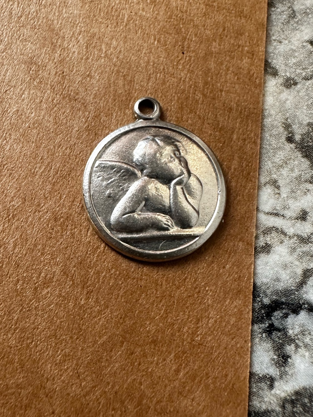 Vintage Sterling Silver Angel/Cherub Charm